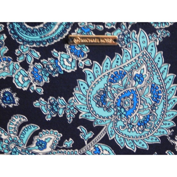 Michael Kors Swimsuit Women's One Piece Blue Strapless Swim Suit Size 6 - Picture 5 of 9